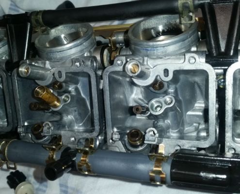 ASTPower Alexander Stamm, Motorradwerkstatt Lemgo, Vergaser gereinigt, Yamaha R6