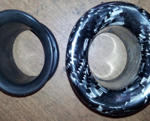 Carbon Ansaugtrichter im Vergkeich zu OEM Zubehör Motorrad, Zubehör Motorräder und Jetski, Motorradwerkstatt Lemgo, Alexander Stamm, Carbon Ansaugtrichter